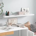 vidaXL Wandschap zwevend 120x23,5x3,8 cm MDF hoogglans wit, Verzenden, Nieuw