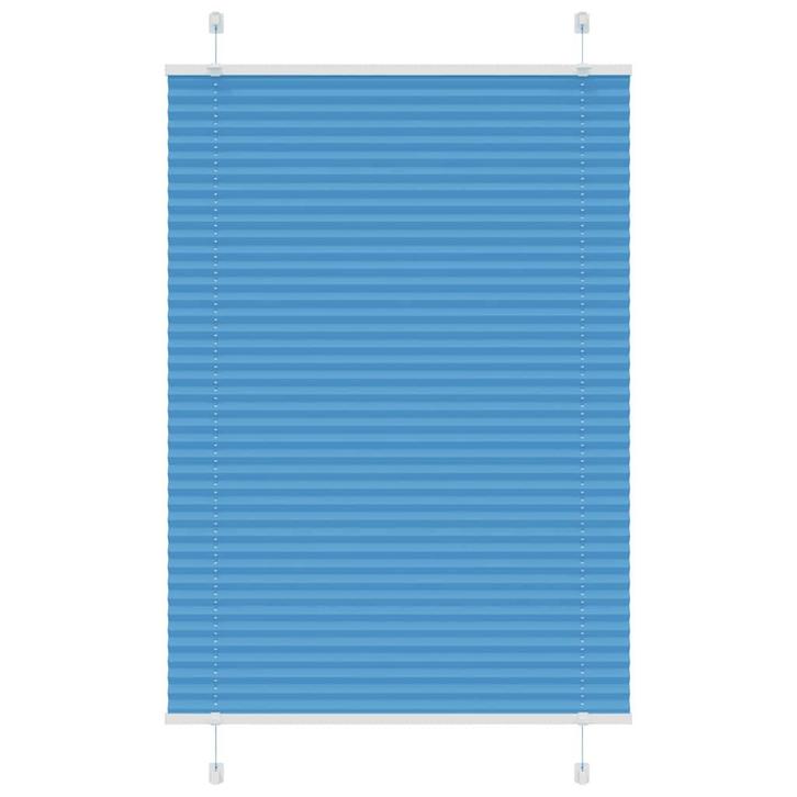 vidaXL Plissé rolgordijn 85x150 cm stofbreedte 84,4 cm, Huis en Inrichting, Stoffering | Gordijnen en Lamellen, Blauw, Nieuw, Verzenden