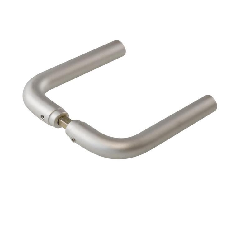 Deurkruk gebogen - Aluminium, Doe-het-zelf en Verbouw, Glas en Ramen, Nieuw, Ophalen of Verzenden