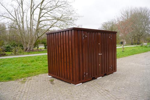 Houtlook zeecontainer | Laagste prijs | koop nu! op=op, Doe-het-zelf en Verbouw, Containers