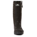 -12% Trespass  Trespass Dames elena polka dot wellington boo, Verzenden, Zwart, Nieuw, Regenlaarzen