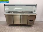 RVS Combisteel Saladette 3 Deuren 179,5 cm 230V Horeca, Ophalen of Verzenden, Gebruikt