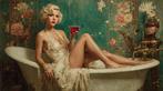 I_KONIQ - Moulin Rouge starlettes campari pause, Antiek en Kunst