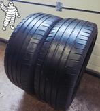 2x 205 40 R18 MICHELIN 6.5 a 7mm €100 P.S GEMONTEERD EN AL, Ophalen, 18 inch, Gebruikt, 205 mm