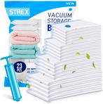 Strex Vacuumzakken Dekbedden & Kleding - 23 Stuks / 4 Maten, Huis en Inrichting, Verzenden, Nieuw