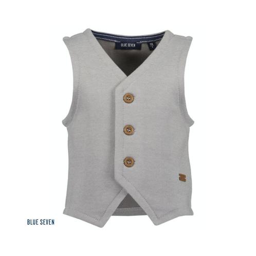 Gilet - grijs melange - maten: 122, 128, 92 - Blue Seven, Kinderen en Baby's, Kinderkleding | Overige, Nieuw, Verzenden