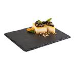 GGM Gastro | (6 stuks) Natuurleisteen plaat - 265x205mm - |, Verzenden, Nieuw in verpakking
