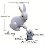 Paashaas Familiebeeld – Decoratief Paas Ornament, Verzenden, Nieuw