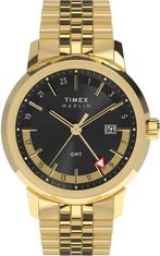 Timex TW2Y47700 Marlin Quartz GMT horloge, Sieraden, Tassen en Uiterlijk, Horloges | Heren, Overige merken, Staal, Verzenden, Polshorloge