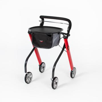 Trustcare Rood Rollator - Voor binnen - beschikbaar voor biedingen