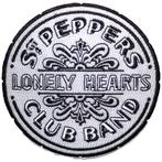 The Beatles Sgt Pepper Drum B&W Patch officiële merchandise, Ophalen of Verzenden, Nieuw, Kleding