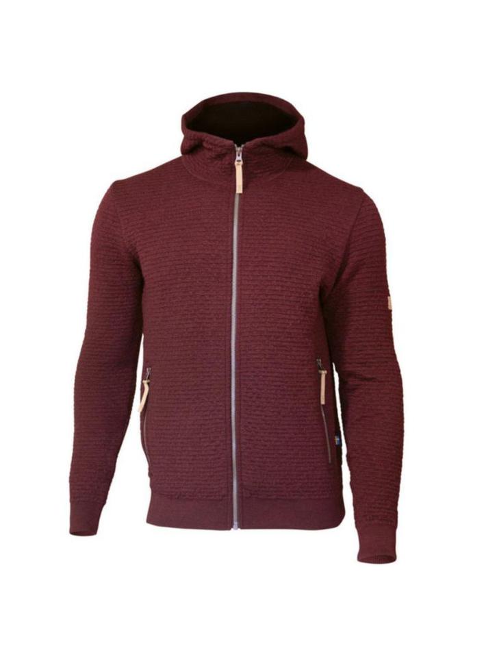 Ivanhoe vest Morel Hood Male voor heren van wol - Ruby Wi..., Kleding | Heren, Truien en Vesten, Rood, Zo goed als nieuw, Verzenden
