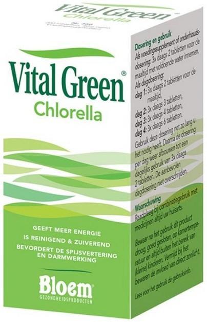 BLOEM VITAL GREEN CHLORELLA TABLETTEN POT 1000 STUKS, Diversen, Overige Diversen, Verzenden