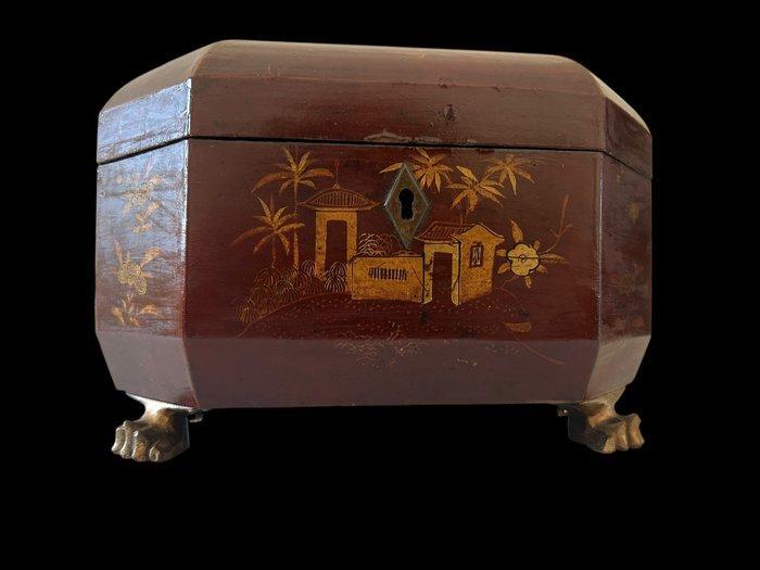 Doos - Hout, Antiek en Kunst, Antiek | Overige Antiek