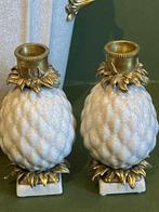 G&C Interiors - Vaas (4) - Brons, Porselein - Set decoratie