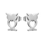 Fako Bijoux® - Oorbellen - Steker - RVS - Stainless Steel -, Verzenden, Nieuw