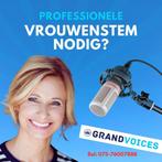 Professionele Voice-over / Vrouwenstem bestellen, Solo-artiest