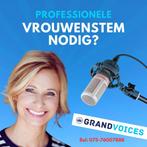 Professionele Voice-over / Vrouwenstem bestellen, Diensten en Vakmensen, Muzikanten, Artiesten en Dj's, Solo-artiest