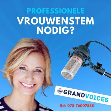 Professionele Voice-over / Vrouwenstem bestellen beschikbaar voor biedingen