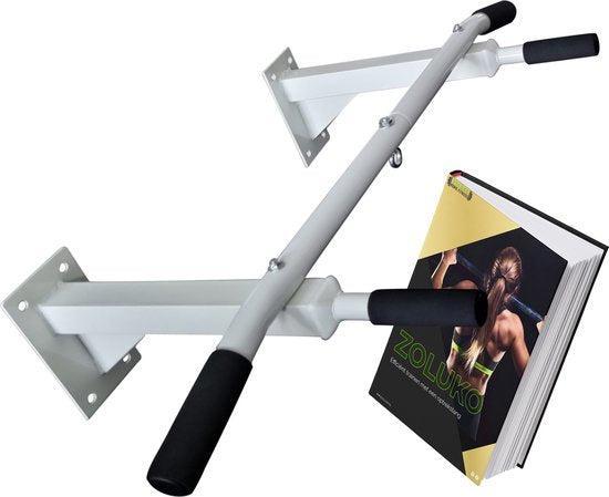 2dekans | Zoluko Professionele Pull Up Bar Wandmontage -, Sport en Fitness, Fitnessmaterialen, Zo goed als nieuw, Ophalen of Verzenden