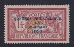 Frankrijk 1923 - N° 182, Congrès de Bordeaux nieuw*, zeer, Gestempeld