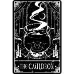 Small Tin Sign - Deadly Tarot - The Cauldron, Ophalen of Verzenden, Nieuw