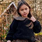 Your Wishes  Fluffy sweater donker bruin woody  Nio Maat 98, Nieuw, Meisje, Ophalen of Verzenden, Your wishes