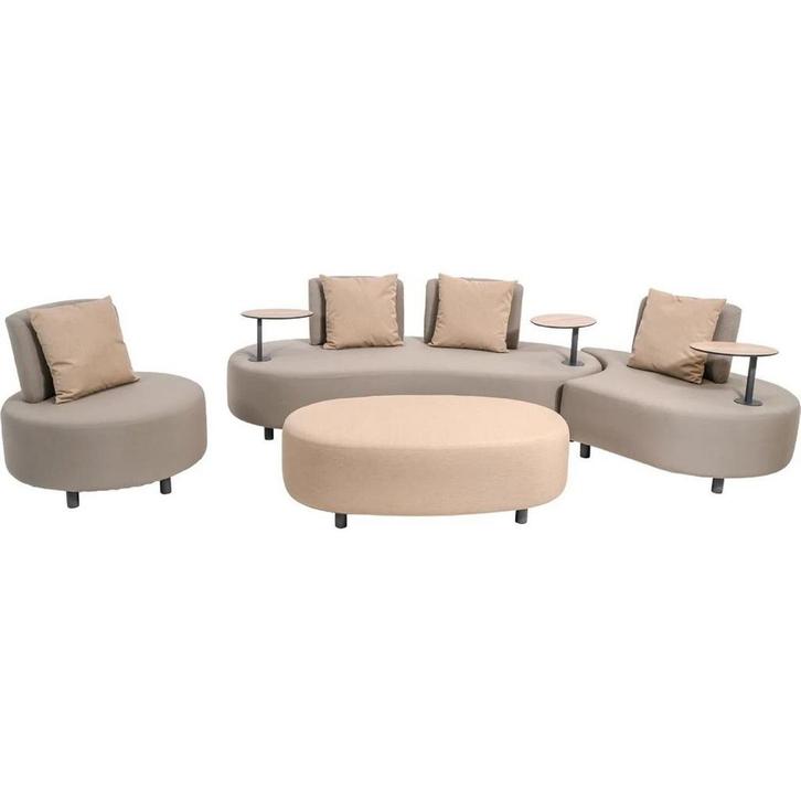 Calidad loungeset - matt antraciet, Huis en Inrichting, Stoelen, Nieuw, Ophalen of Verzenden