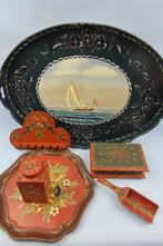 Decoratief dienblad (6) - Hindelooper Volkskunst - Nederland