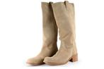Manfield Laarzen in maat 38 Beige | 15% korting, Kleding | Dames, Schoenen, Hoge laarzen, Verzenden, Beige, Manfield