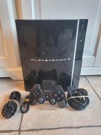 Playstation 3 Phat 80gb met 1 Sony Controller en alle kabels, Nieuw, Ophalen of Verzenden