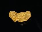 Zeldzame gouden pepita - Lapponia/Finlandia Goud nugget-