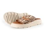 Tamaris Slippers in maat 39 Panter | 10% extra korting, Kleding | Dames, Schoenen, Overige kleuren, Verzenden, Zo goed als nieuw