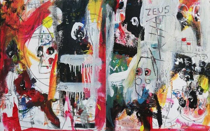 Kill The Sofa (XX-XXI) - Zeus, Antiek en Kunst, Kunst | Schilderijen | Modern