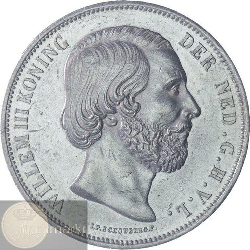 Nederland. Willem III. 2 1/2 Gulden 1874 Muntmeesterteken, Postzegels en Munten, Munten | Nederland
