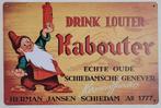 Drink louter kabouter reclamebord, Nieuw, Verzenden