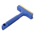 ProPlus IJskrabber met messing blad - 17 cm - Blauw - Rub..., Auto diversen, Ophalen of Verzenden, Nieuw