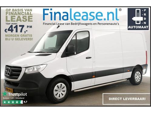 Mercedes-Benz Sprinter 314 2.2 CDI L2H2 143PK AUT €417pm, Auto's, Bestelauto's, Lease, Automaat, Diesel, Wit, Mercedes-Benz, Verzenden