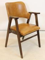 Fauteuil - Hout, Leder