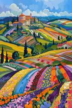 Felix van Horst - Patchwork Paradise (XXL), Antiek en Kunst