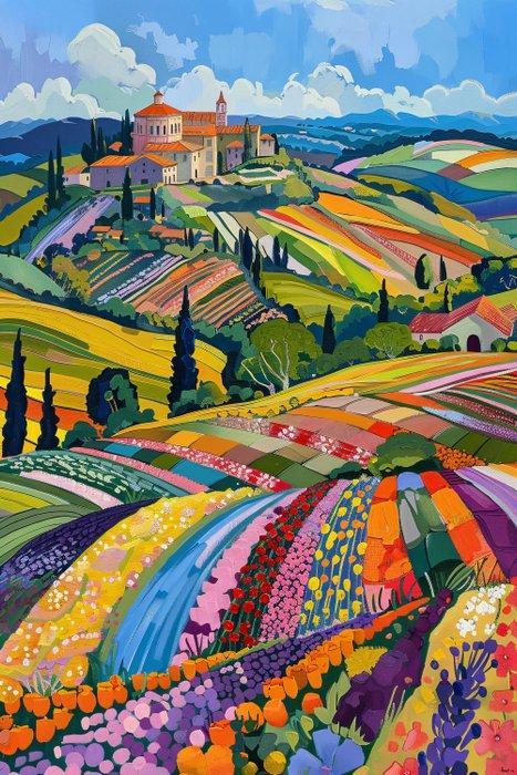 Felix van Horst - Patchwork Paradise (XXL), Antiek en Kunst, Kunst | Designobjecten