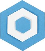 Ponsen set, b: 25+49+75 mm, zeskant, 3 assorti, Ophalen of Verzenden, Nieuw