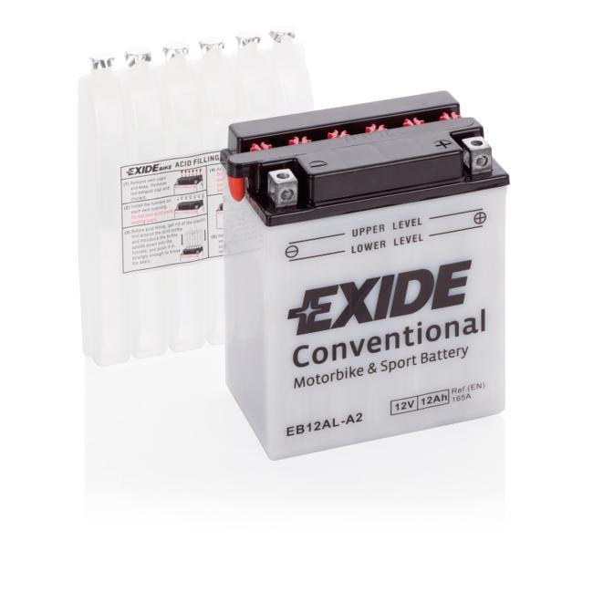 Exide Conventional 12V accu | EB12AL-A2 | 12V 12Ah, Auto-onderdelen, Accu's en Toebehoren, Ophalen of Verzenden