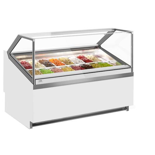 GGM Gastro | Ijstoonbank IVY - 1562mm - Convectie - voor 16x, Zakelijke goederen, Horeca | Meubilair en Inrichting, Nieuw in verpakking