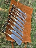 Keukenmes - Kitchen knife set - Staal, hert - Noord Amerika