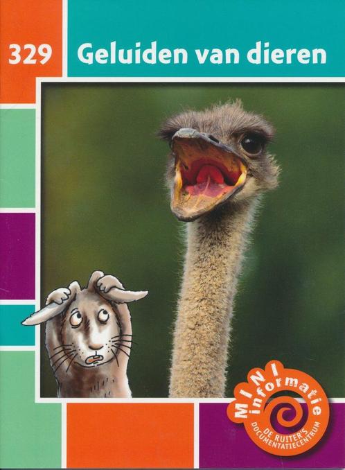 De Ruiters Mini informatie 329 Geluiden van dieren, Boeken, Schoolboeken, Nieuw, Verzenden