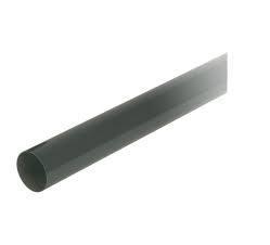 Nicoll PVC-Ti HWA buis L4m antraciet Ø80, Doe-het-zelf en Verbouw, Buizen en Afvoer, Ophalen of Verzenden