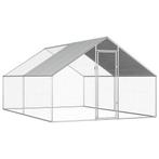 vidaXL Kippenhok 2,75x4x1,92 m gegalvaniseerd staal, Verzenden, Nieuw