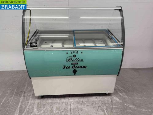 Verrijdbare Combisteel Bali Schepijsvitrine 9 bakken 230V, Zakelijke goederen, Horeca | Keukenapparatuur, Gebruikt, Ophalen of Verzenden