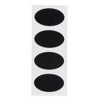 Krijtbord sticker etiket | Ovaal | 8 stuks | 4,7x8cm, Verzenden, Nieuw in verpakking